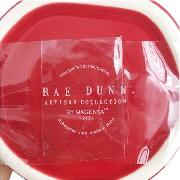 Rae Dunn GNOME SAYIN’ Red Christmas Coffee Mug with Lid - Picture 3 of 3